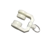 Roller Curtain Accessories Old-fashioned u-Shaped I-Shaped Pulley Slide Track Accessories Set Roller