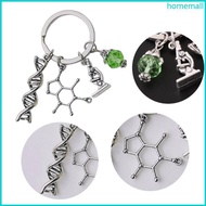 HO Biology Chemistry Keychain Unique Molecule Keyring Accessory for Science Lovers