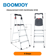 Step Ladder / 4 steps ladder/ Household Ladder / Home Ladder/ Boomjoy Ladder Aluminium 4-Steps [FREE SHIPPING]