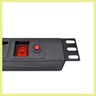 ✑ ▚ ✉ PRORACK 6 Slots Universal 19 Rack Mount PDU Power Distribution Unit (PDU)