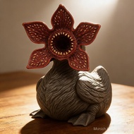 Eerie Monster Duck Eerie Monster Duck Small Statue Desktop Bookshelf [Ornaments Ornaments]