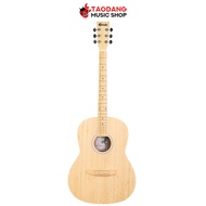 Kazuki Bamboo 39 Mars Series กีต้าร์โปร่ง Kazuki BB-39 Acoustic Guitar - เต่าแดง