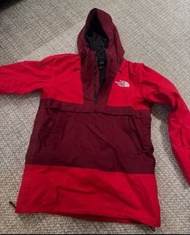 The north face 男裝紅色外套-L