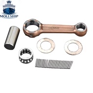 6E0-11650 Connecting Rod Kit For Yamaha Boat Motor 2T 4HP 5HP 8HP Seapro 677-11650-01 6E0-11651 677-