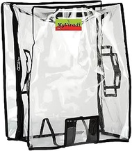 Waterproof|Dust Proof Suitcase & Trolley Bag Cover with Zipper Luggage, transparent, 32 INCH SUTABLE