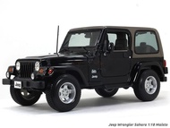 โมเดลรถสะสม 1:18 Jeep Wrangler Sahara  [Maisto]