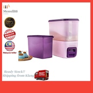 🔥Ready Stock🔥FREE Tall Keeper 5.5L dengan Membeli Tupperware Purple Rice Smart Bekas Beras 10KG / 10.0L