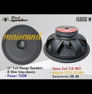 SPEAKER KOMPONEN BLACK SPIDER 15600 M WOOFER BLACKSPIDER 15600M 750W