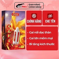 Bao cao su OLO Phượng hoàng - Gai đứng - Hộp 1 cái + 1 bi silicon