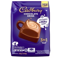 Cadbury Hot Chocolate Drink 3 in 1 Hot Coklat Powder Mix Drink (13x30g) 390G