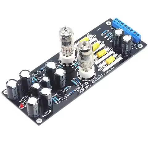 6J1 Valve Pre-Amp Tube PreAmplifier Kit Assembled Board Audio DIY