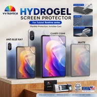 Screen Protector Tablet Realme Pad 3 5G | Pad 2 Lite | X | Pad | Pad Mini Hydrogel Soft TPU Full Cov