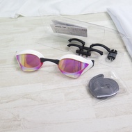 ARENA SWIM Anti-Fog Anti-UV Made In Japan Swimming Goggles Racing AGL240MORPW White Powder