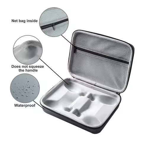Hard Shell Dual Controller Travel Carrying Case for PS5 PS4 DualShock