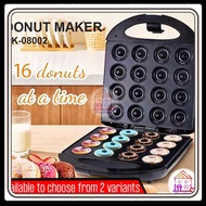 Rapid Heat Power Nonstick Mini Donut Molder Electric Breakfast Maker Double Sided Heating Machine IP