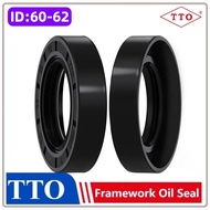 TTO TC skeleton oil seal 60/62*92/95/100/110*10/11/12/13   TC 60*92*12   TC 60*95*10   TC 60*95*11  
