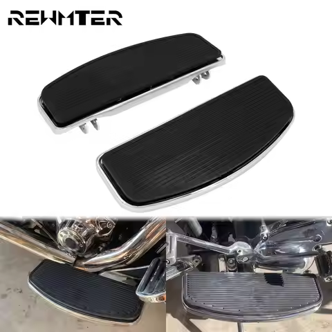 Motorcycle Driver Floorboard Rider Footboard Footpegs Pedal Footrest For Harley Touring Road King El