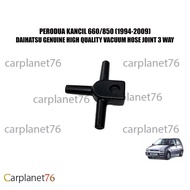 PERODUA KANCIL 660/850 (1994-2009) CARBURETOR VACUUM JOINT 3 WAY PIPE MADE BY DAIHATSU GENUINE PRICE