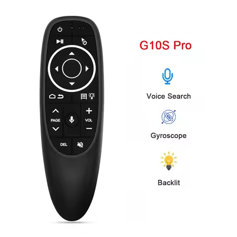 G10 G10S Voice Remote Control 2.4G Wireless Air Mouse Gyroscope IR Learning For Android TV Box H96 M