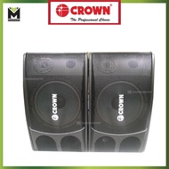 Crown BF-1056 560W Speaker 10" Woofer 3" Midrange 3" Tweeter 3 Way Karaoke Speaker System (1 Pair)