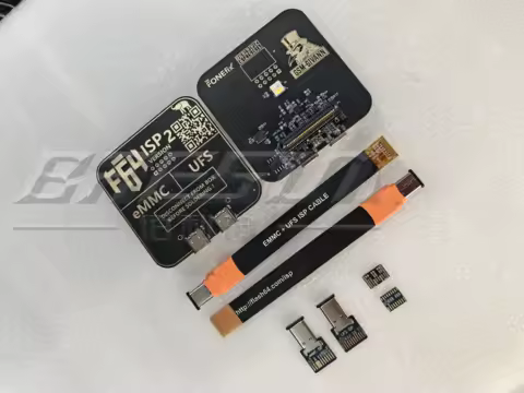 Flash F64 UFS/EMMC ISP V2 Adapter NEW Flash 64 UFS & EMMC ISP V2 Adapter with Flex Cable Set -No Hos