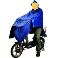 Motorcycle Bicycle Thick Poncho Raincoat