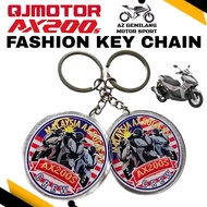 FASHION KEY CHAIN QJMOTOR AX200S AX 200S AX 200 S FASHION KEY CHAIN