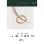 [EXPORTANT] LOVISA OPEN SHAPE GOLD TONE BRACELET