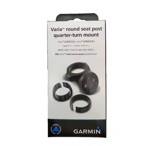 Garmin Varia round seat post quarter-turn mount 010-10644-14 Garmin EDGE 130 / Varia Radar Small Tub
