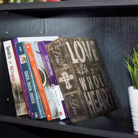 Diversion-Safes Portable Book-Safe Box with Key-Lock Hidden Safe-Book Perfect for Home Travel Dorm S