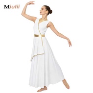 Ancient Womens Greek Athenian Princess Toga Halloween Senator Caesar Cosplay Party Costume Roman