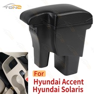 For Hyundai Accent Armrest box For Hyundai accent/solaris 2013 2014 2015 2016 Storage box Car Access