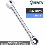 Wrench Ratchet Wrench 24 mm 43618 SATA TOOLS