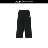 MLB กางเกงขายาว ยูนิเซ็กส์ Basic Small Logo Wide Pants รุ่น 3APTB0254 50BKS สีดำ