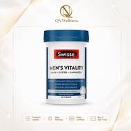 [QN Wellness]Swisse Men's Vitality 120 Tablets | Maca + Oyster + Kangaroo Men's Health Support