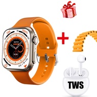 2023 NEW I8 Ultra Series 8 Smart Watch Big 2.0 HD Screen TWS Bluetooth Headset Watch 2 In1 Heart Rat
