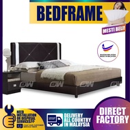 **PROMOTION** Basic Leather Divan Box Bedframe Only / Bed Base / Katil - Queen / King Size (Mattress / Tilam Not Included) by IFURNITURE
