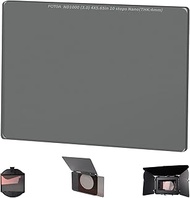 Foto4easy 4x5.65 ND Filter,4mm Thick Square Optical Glass Neutral Density Filter for 4x5.65 Inch Mat