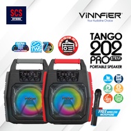 VINNFIER FlipGear Tango 202 WM / Tango 202 Pro Bluetooth TWS Portable Speaker Karaoke system With Wi