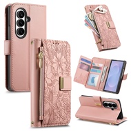 For Samsung Galaxy Z Fold 8 Ultra 7 6 5 4 3 5G Zip Wallet Case Leather Flip Cover
