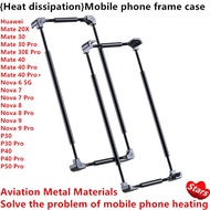 Huawei/P30/P40/P50/Mate/20x/30/30e/40/40e/Nova/9/8/7/Pro/4g/5g/Metal case/frame case/phone cooling frame protective case