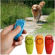 Pet Dog Whistle And Clicker Pet Multifunctional 2-in-1 Clicker Puppy Stop Barking Training Aid Click