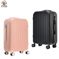 AF  กระเป๋าเดินทาง 20/24 นิ้ว กระเป๋าเดินทางล้อลาก ที่วางแก้วออกแบบเรียบง่าย วัสดุ ABS ทนทาน มีสีให้เลือกหลากหลาย Suitcase กระเป๋าล้อลาก ส่งฟรี