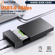 External Hard Disk Case USB3.0 2.5/3.5 Inch SSD External Hard Disk Case 22TB 450Mb/s 22TB Driver-Fre
