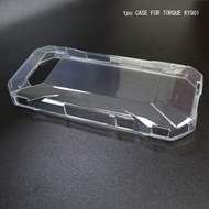 Serasi dengan Kyocera TORQUE 5G KYG01 TPU dengan Sarung Bahan TPU Lubang Lanyard, Penutup Pelindung 