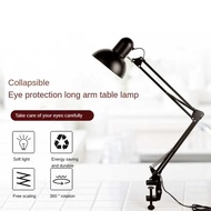 GOTP Holder Lampu Meja Belajar LED Bracket Adjustable Clamp E27 260V - GOT-27