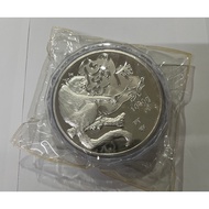 2016 Chinese Zodiac Lunar Year of the Monkey 1 kg kilo Silver Plated Round 1kg
