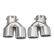 JINDI ปลายท่อไอเสียคาร์บอนไฟเบอร์สำหรับ BMW G20 G21 M340i 2019 2020 2021 2022 3ชุดคู่ประสิทธิภาพสูง