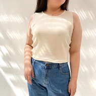 EGALE.ID - Rib Tanktop | Plus Size Jumbo Size Big Size