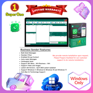 [Windows Only] WA Business Sender Marketing Software 1 Year License Key Unlimited Blasting Software 